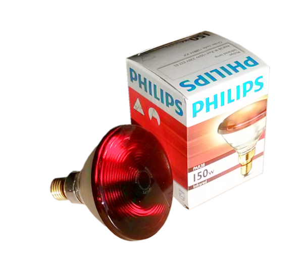 Rotlichtlampe "Philips" 150W